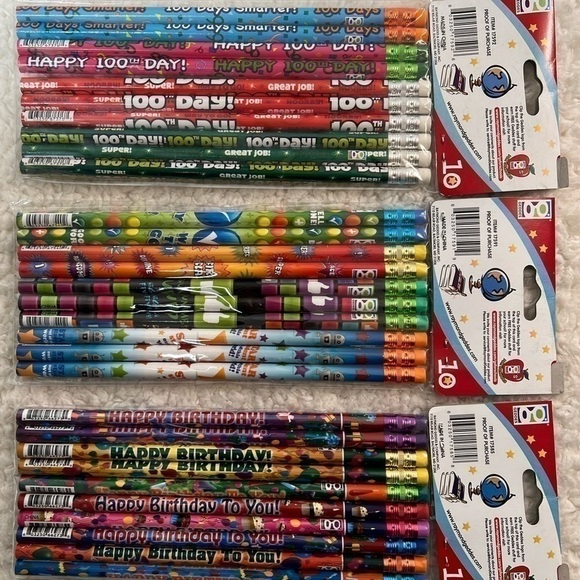 Geddes Teacher’s Incentives #2 Pencil Packs - Picture 2 of 8